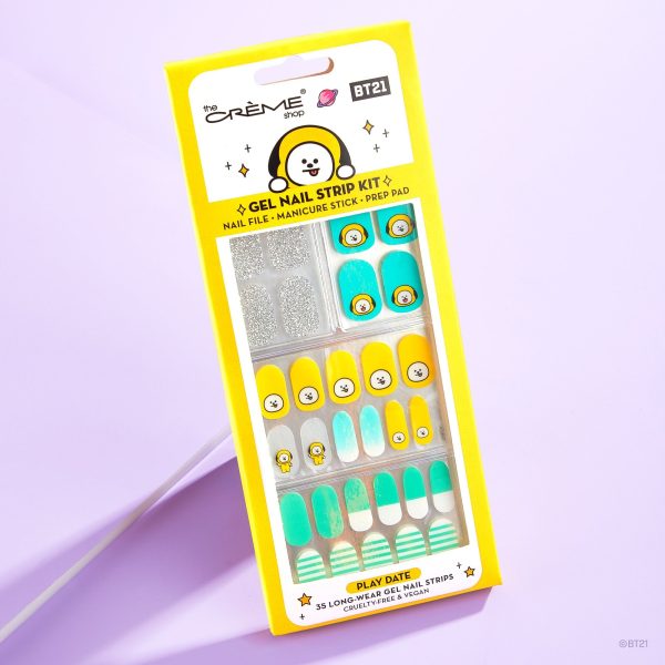 The Crème Shop | BT21: CHIMMY Play Date Gel Nail Strips (Set of 35) Online Sale