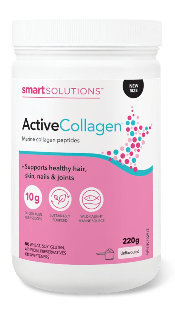 SMART SOLUTIONS Active Collagen (Unflavoured - 220 gr) Discount