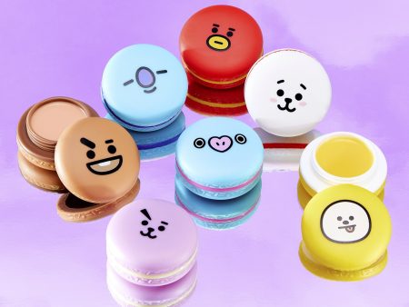 The Crème Shop | BT21: Macaron Lip Balm Complete Collection, Set of 7 ($63 Value) Sale