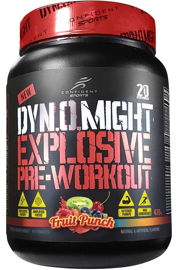 CONFIDENT SPORTS Dynomight (Fruit Punch - 420 g) Online