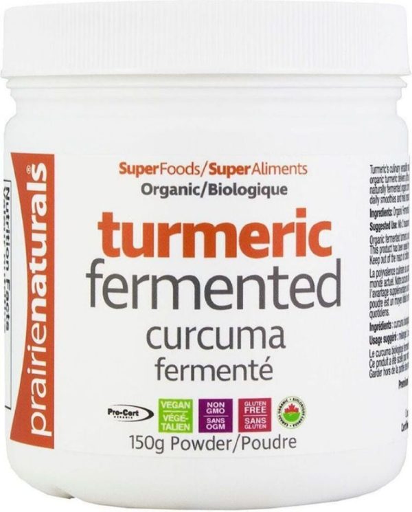 PRAIRIE NATURALS Fermented Oragnic Turmeric (150 gr) Cheap