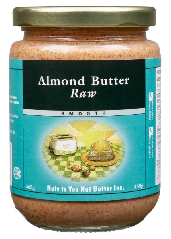 NUTS TO YOU Almond Raw (Smooth - 365 gr) Supply