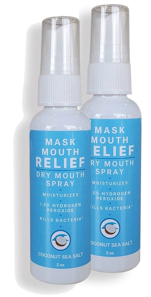 SD NATURALS Mask Mouth Relief (Coconut Sea Salt - 60 ml) 2-Pack Discount