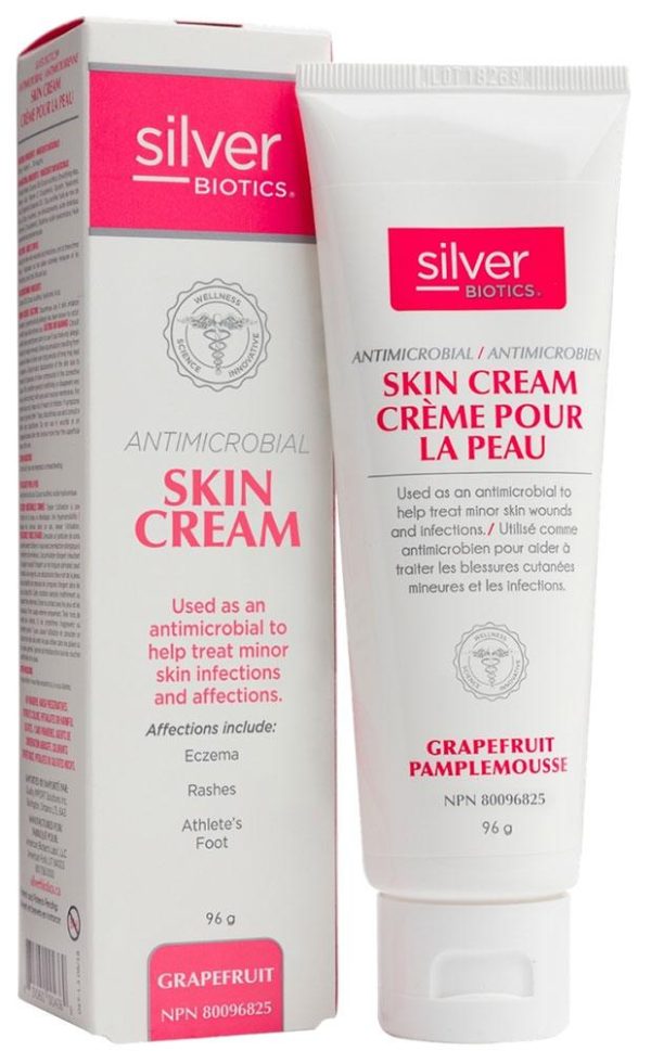 SILVER BIOTICS Antimicrobial Skin Cream (Grapefruit - 96 gr) Discount