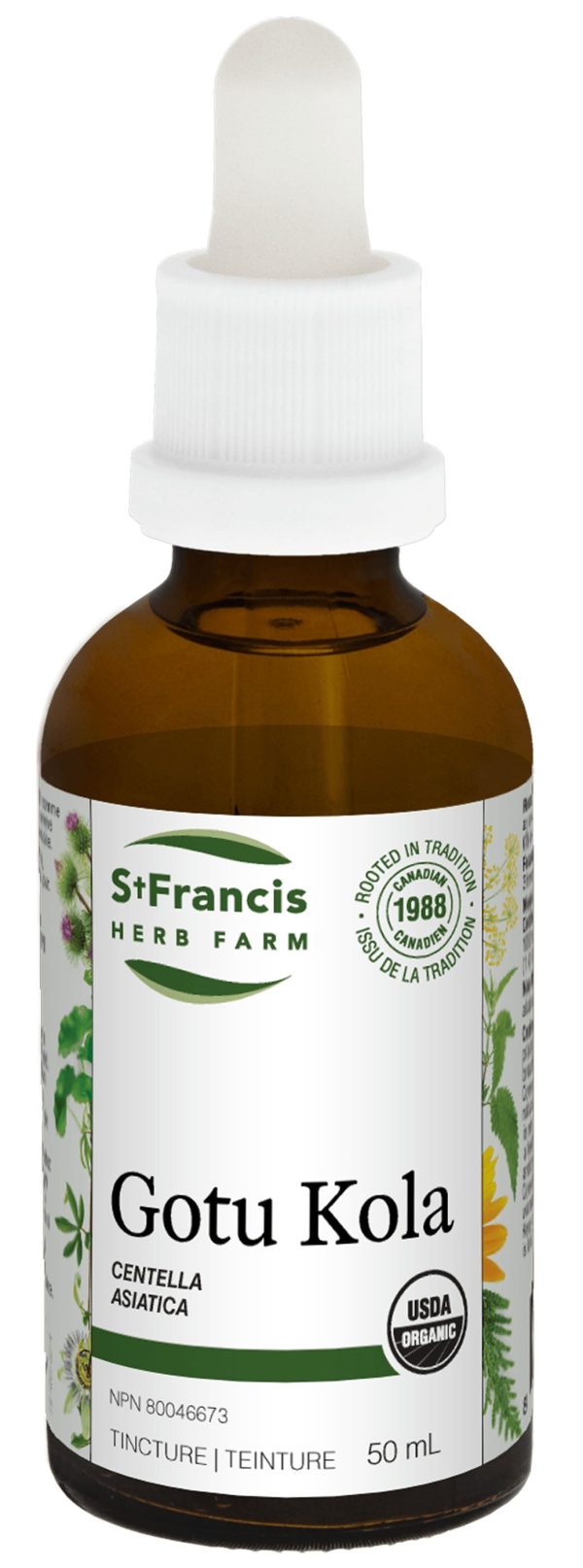 ST FRANCIS HERB FARM Gotu Kola (50 ml) Fashion