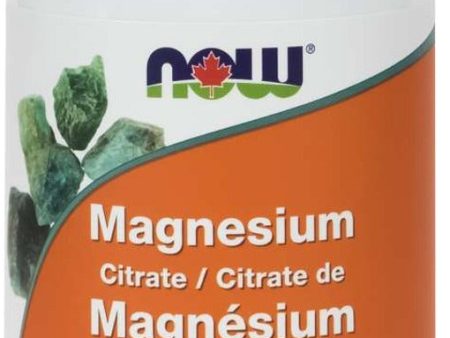 NOW Magesium Citrate (200 mg - 100 tabs) Online now