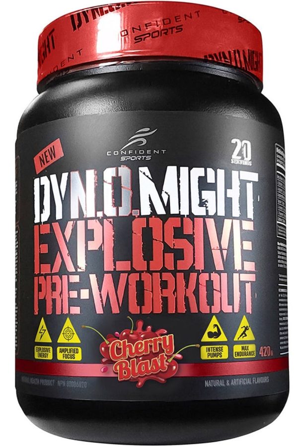 CONFIDENT SPORTS Dynomight (Cherry Blast - 420 g) Supply