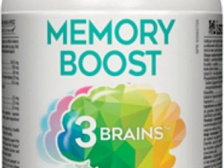 3 BRAINS Memory Boost (120 veg caps) Online Hot Sale