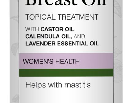 ST FRANCIS HERB FARM Breast Oil (50 ml) Hot on Sale