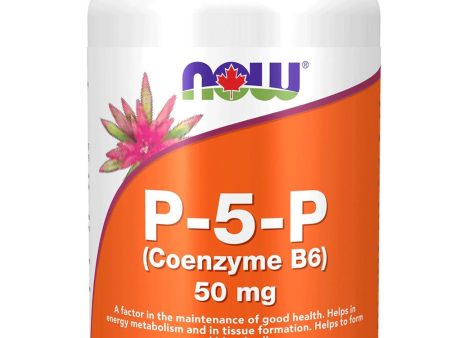 NOW P-5-P Coenzyme-B6 (50 mg - 60 Veg Capsule) on Sale