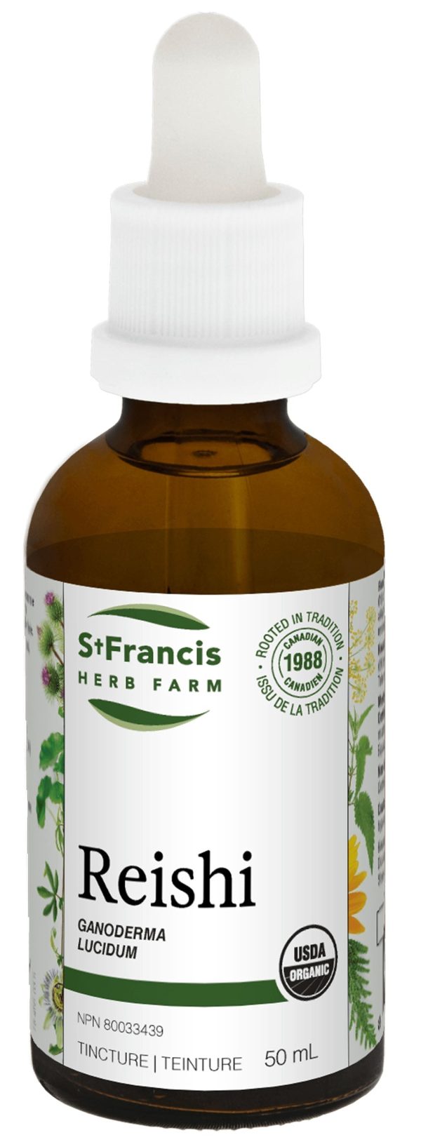 ST FRANCIS HERB FARM Reishi Mushroom (50 ml) Fashion