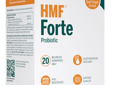 GENESTRA HMF Forte Probiotic 20 Billion (Shelf Stable - 50 veg caps) Online Hot Sale