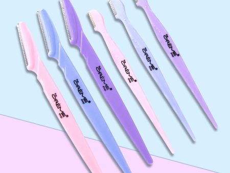 Dermaplaning Facial Razors (Set of 6) - Pastel Cutie Online