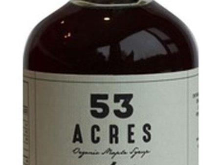 53 ACRES Organic Maple Syrup - Dark (375 ml) Discount