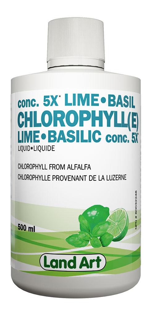 LAND ART Chlorophyll Concentrated 5X (Lime Basil - 500ml) For Sale