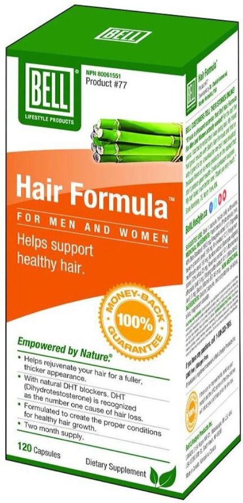 BELL Hair Formula for Men & Women (120 caps) Supply