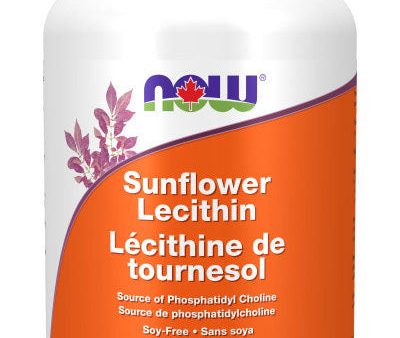 NOW Sunflower Lecithin (1200mg - 100sgels) Hot on Sale