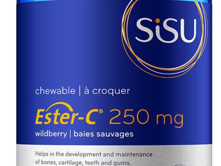 SISU Ester-C 250 mg (Wildberry - 120 chews) Hot on Sale