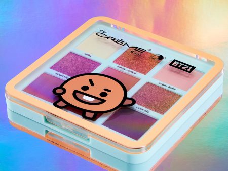 The Crème Shop | BT21: COCOA CRUNCH Eyeshadow Palette - SHOOKY For Cheap