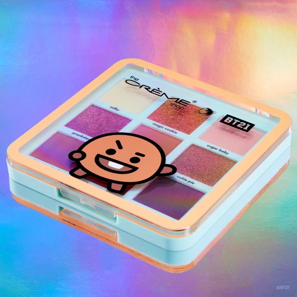 The Crème Shop | BT21: COCOA CRUNCH Eyeshadow Palette - SHOOKY For Cheap