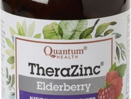 QUANTUM HEALTH TheraZinc Elderberry (60 Lozenges) For Discount