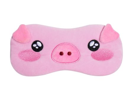 Peaceful Piggy Plush Sleep Mask Online now