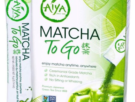 AIYA Matcha To Go Sticks ( 1 Box of 10-Sticks) Online now