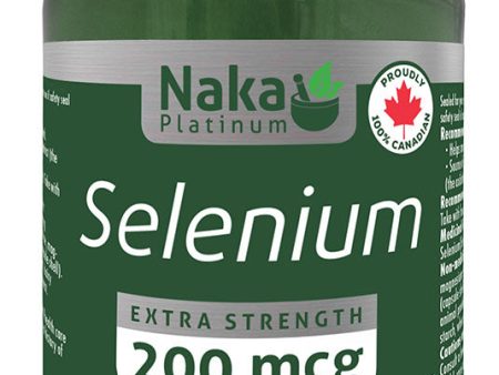 NAKA Platinum Selenium (200 mcg - 150 veg caps) Fashion