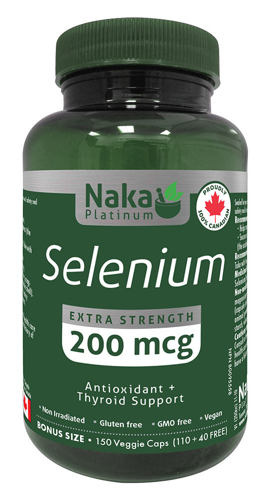 NAKA Platinum Selenium (200 mcg - 150 veg caps) Fashion