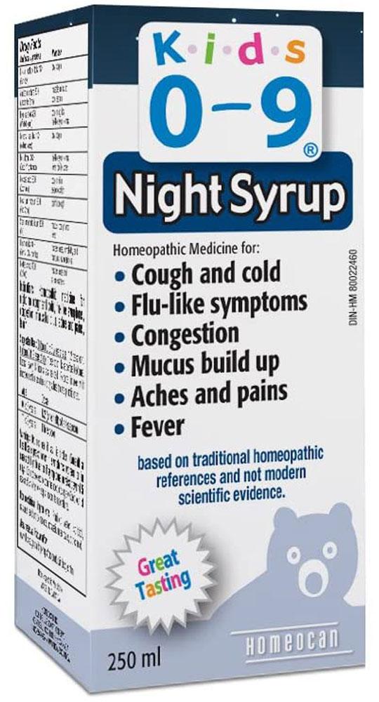 HOMEOCAN Kids 0-9 Cough   Cold Nighttime (250 ml) For Discount