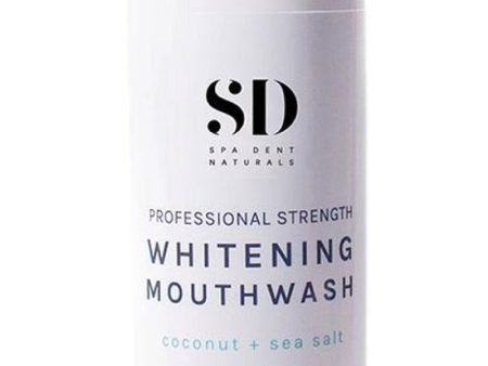 SD NATURALS Advanced Whitening Mouthwash (Coconut & Sea Salt) Hot on Sale