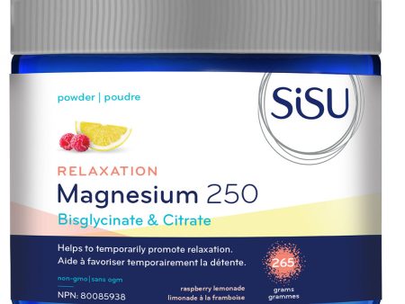 SISU Magnesium 250 (Raspberry Lemondade - 265 gr) Hot on Sale