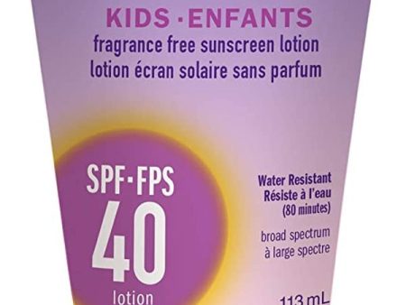 ALBA BOTANICA Very Emolli Kids Sunscreen SPF40 (113 ml) Online Hot Sale