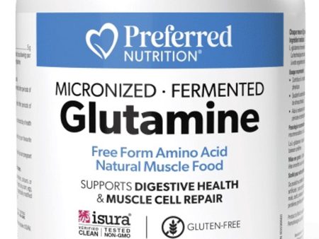 PREFERRED NUTRITION Micronized Fermented Glutamine (Unflavoured - 600 gr) For Discount