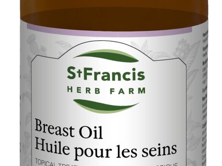 ST FRANCIS HERB FARM Breast Oil (250 ml) For Discount