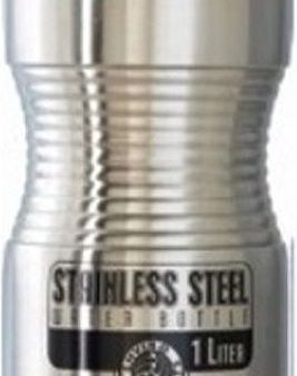 NEW WAVE - SS Water Bottle - Brushed Steel (1 Liter) Online