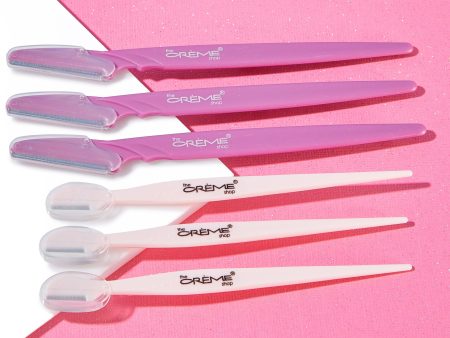 Dermaplaning Facial Razors (Set of 6) - Make Your Mauve Supply