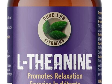 PURE LAB L-Theanine (250 mg - 60 veg caps) Discount