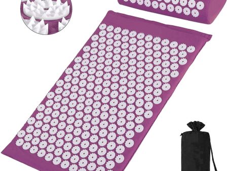 T-ZONE Acupressure Mat And Pillow Set Supply