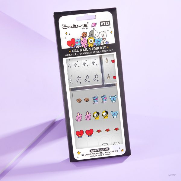 The Crème Shop | BT21: UNIVERSTAR Gel Nail Strips (Set of 35) For Discount