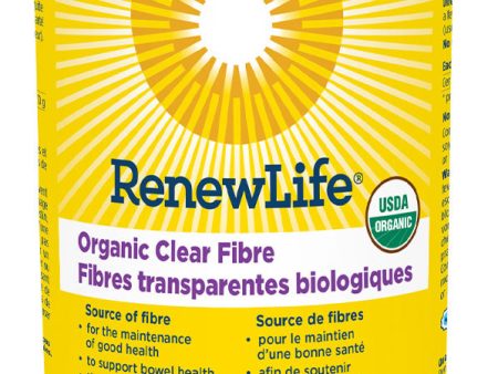 RENEW LIFE Organic Clear Fibre (270 gr) on Sale