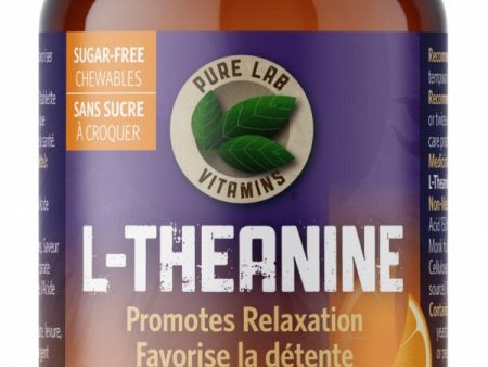 PURE LAB L-Theanine (125 mg - 60 chewable) Online now