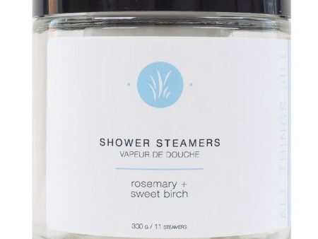 ALL THINGS JILL Shower Steamers (Rosemary + Sweet Birch - 11 ct) For Cheap