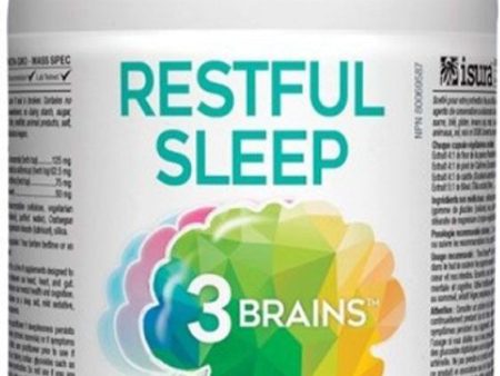 3 BRAINS Restful Sleep (90 veg caps) on Sale