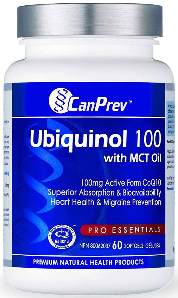 CANPREV Ubiquinol 100 (60 sgels) Supply