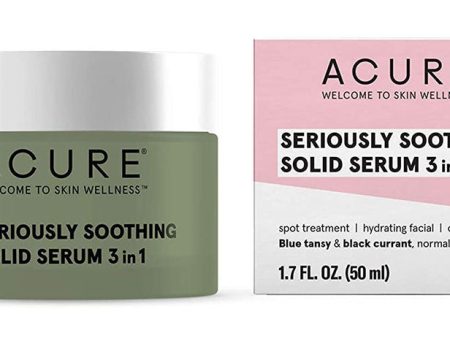 ACURE Soothing Solid Serum 3 in 1 (50 ml) Fashion