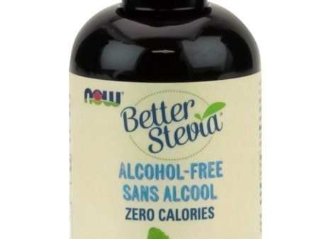 NOW BetterStevia® Glycerite Liquid (60 ml) Online now