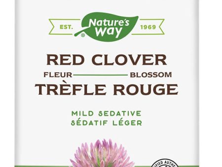 NATURE S WAY Red Clover Blossoms (100 caps) on Sale