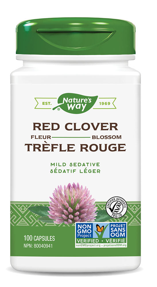 NATURE S WAY Red Clover Blossoms (100 caps) on Sale