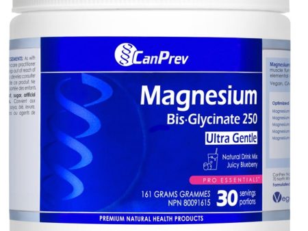 CANPREV Magnesium Bis·Glycinate Drink Mix (Juicy Blueberry - 161 gr) Sale